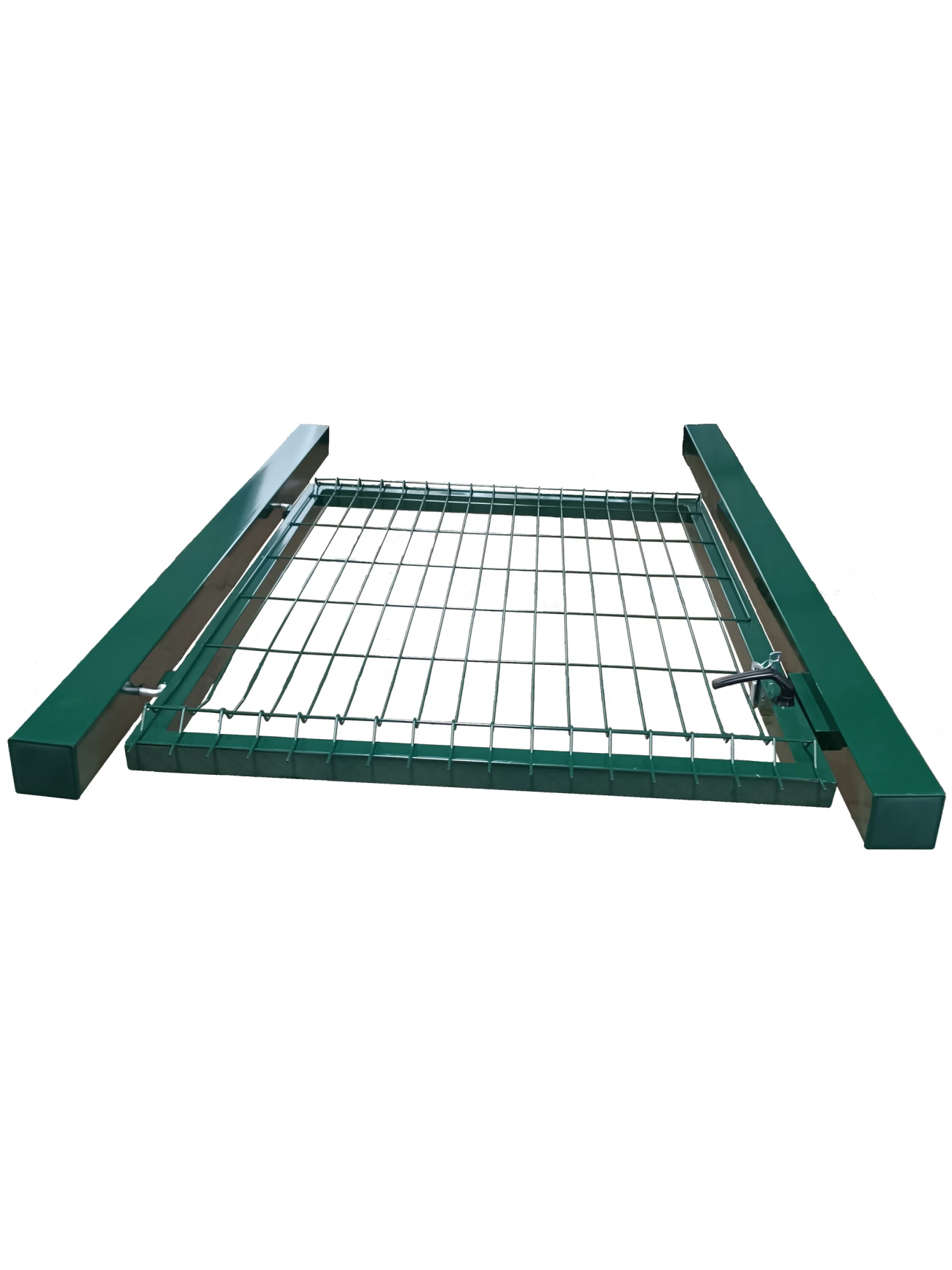 Varteliai segmentiniu užpildu, 100 cm x 123 cm, žalia 1 Varteliai segmentiniu užpildu, 100 cm x 123 cm, žalia 1