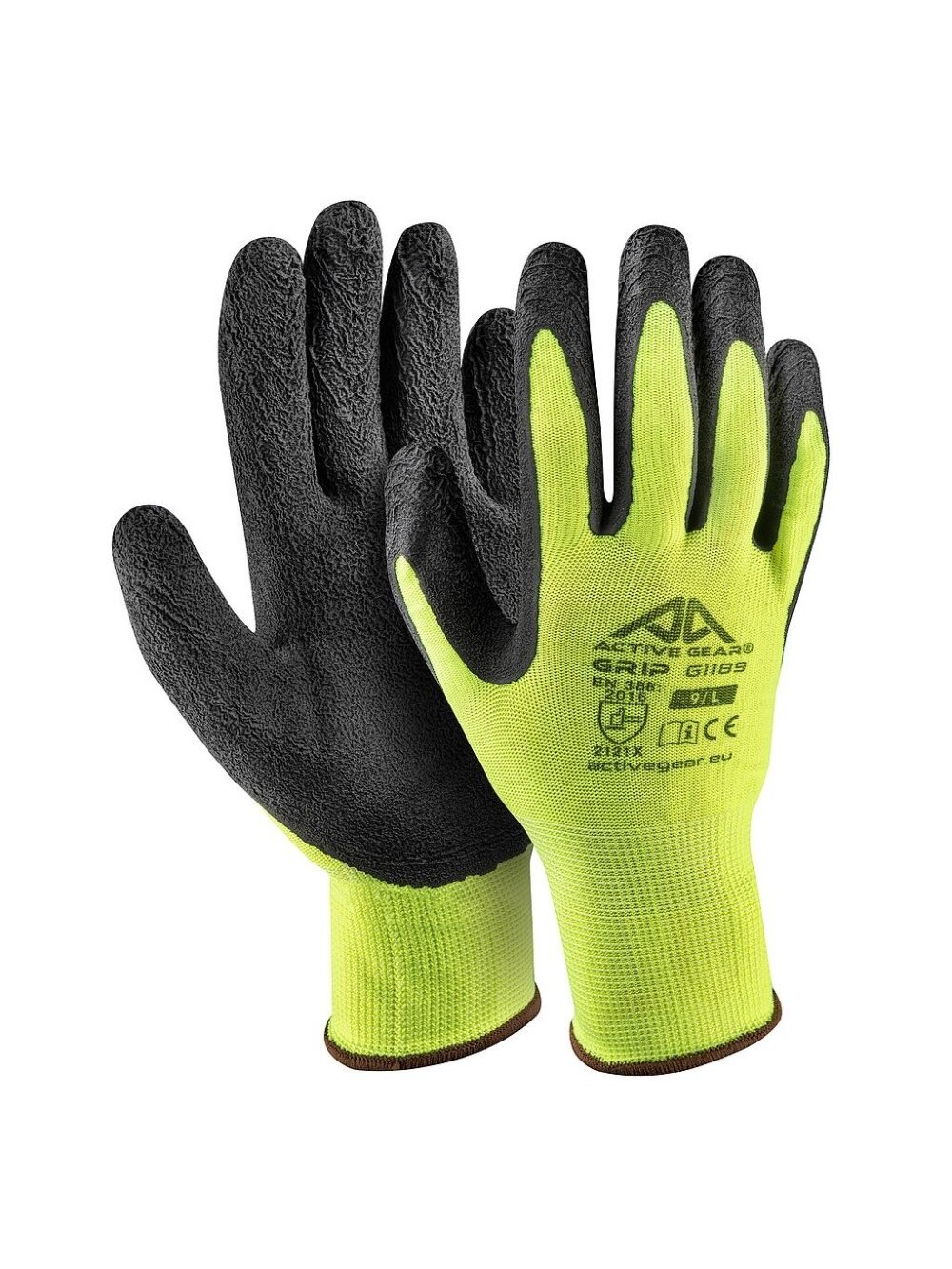Active Gear Pirštinės Active Grip HiVis L