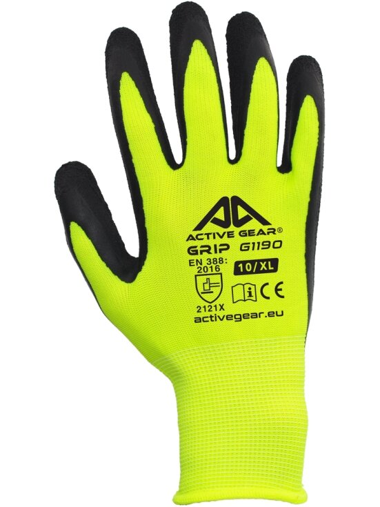 Active Gear Pirštinės aplietos lateksu Active GRIP 8/M 1