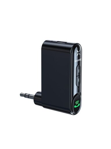 Adapteris BASEUS, 3,5 mm, BLUETOOTH, juodos spalvos