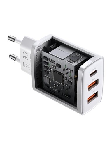 Adapteris Baseus CCXJ-E02, balta, 30 W