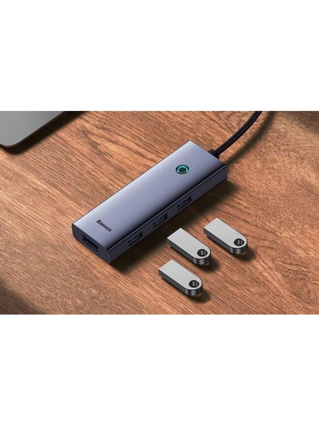 Adapteris Baseus HDMI + 4xUSB3.0 + USB-C PD/USB-C 100W 2 Adapteris Baseus HDMI + 4xUSB3.0 + USB-C PD/USB-C 100W 2