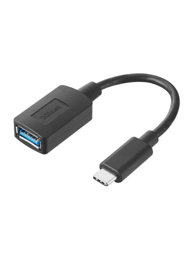 Adapteris TRUST USB Type C M, USB Type A F, juodas 20967 1 Adapteris TRUST USB Type C M, USB Type A F, juodas 20967 1