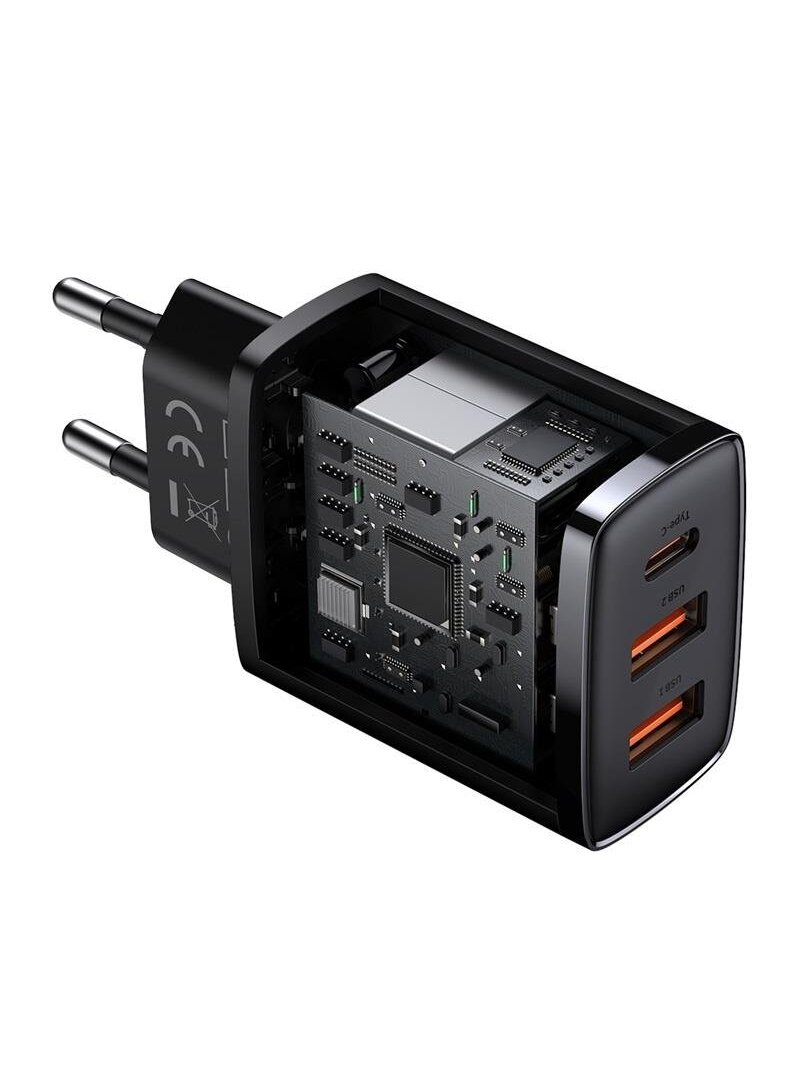 Adapteris Baseus CCXJ-E01, juoda 1 Adapteris Baseus CCXJ-E01, juoda 1