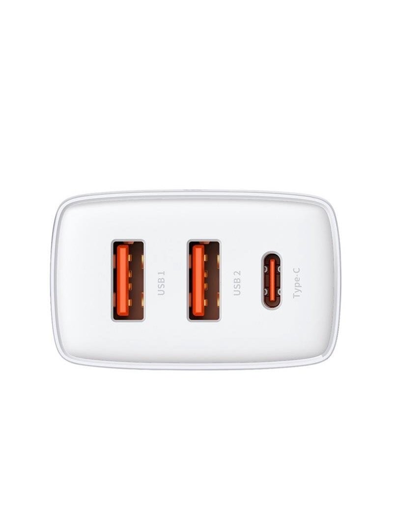 Adapteris Baseus CCXJ-E02, balta, 30 W 2 Adapteris Baseus CCXJ-E02, balta, 30 W 2