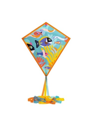 Aitvaras Djeco, 70 cm x 60 cm, įvairių spalvų