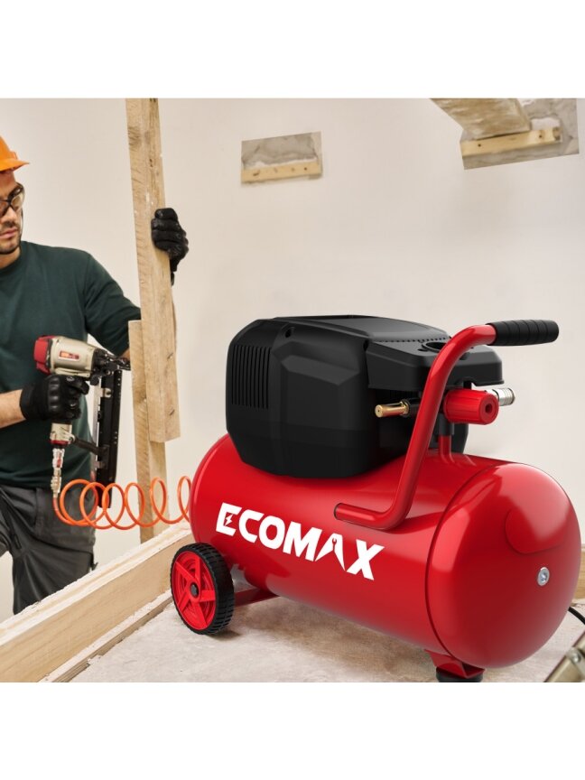 air compressor oilfree EMX 1300W 24L Hotdog tank, Ecomax 7 air compressor oilfree EMX 1300W 24L Hotdog tank, Ecomax 7