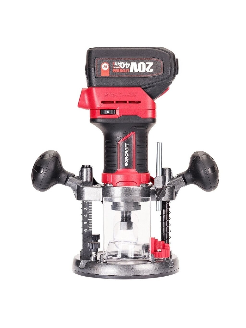 ⬡ Akumuliatorinė freza WORCRAFT 20V LI-ION (CERS20LiB, WORCRAFT) ⬡ Akumuliatorinė freza WORCRAFT 20V LI-ION (CERS20LiB, WORCRAFT)
