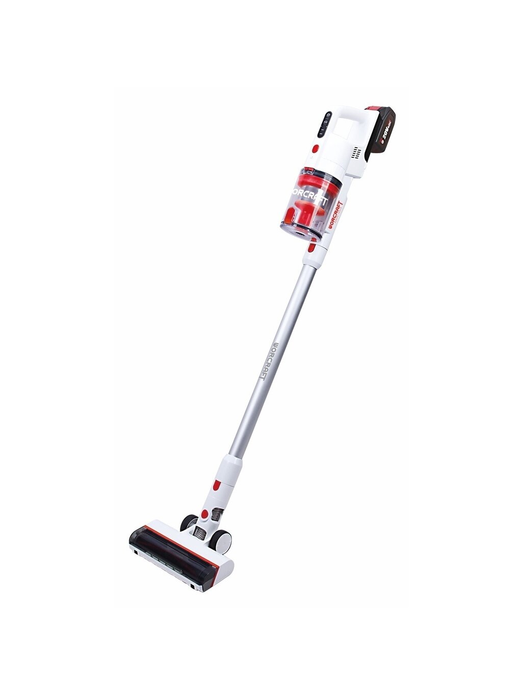 ⬡ Akumuliatorinis dulkių siurblys šluota WORCRAFT 20V LI-ION (CPVCS20LiBM, WORCRAFT) ⬡ Akumuliatorinis dulkių siurblys šluota WORCRAFT 20V LI-ION (CPVCS20LiBM, WORCRAFT)