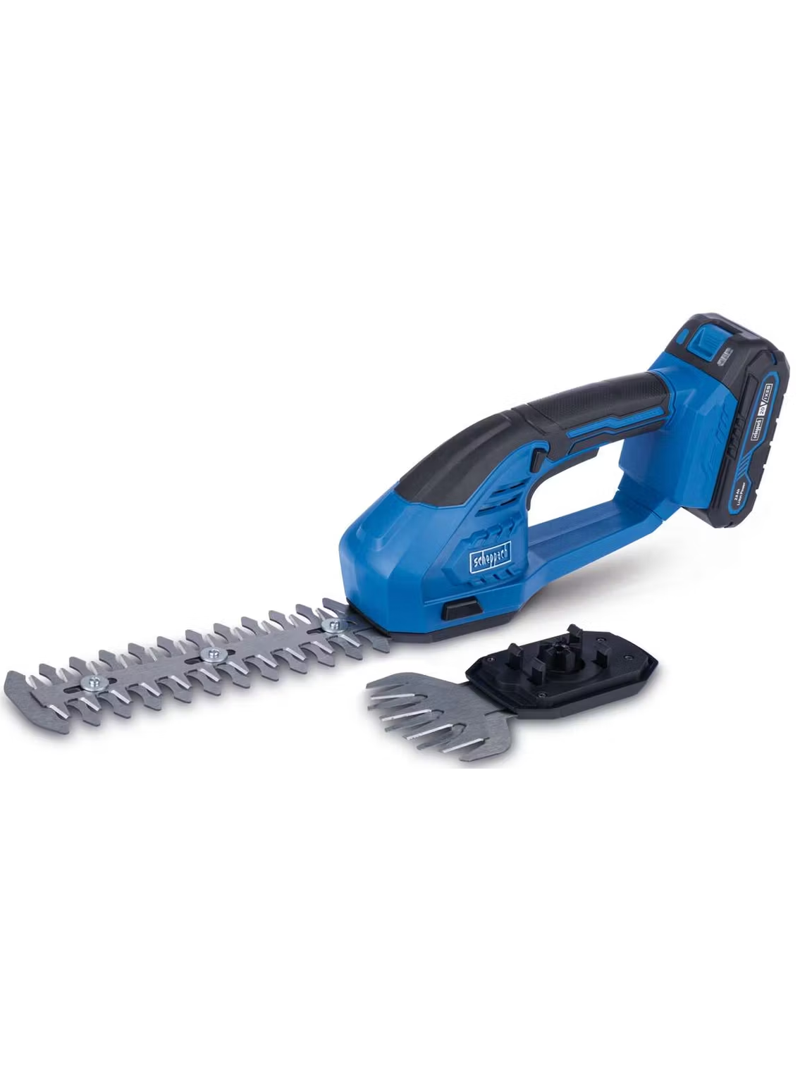 Akumuliatorinės vejos ir gyvatvorių žirklės C-HTGS200-X SET S, Scheppach Akumuliatorinės vejos ir gyvatvorių žirklės C-HTGS200-X SET S, Scheppach