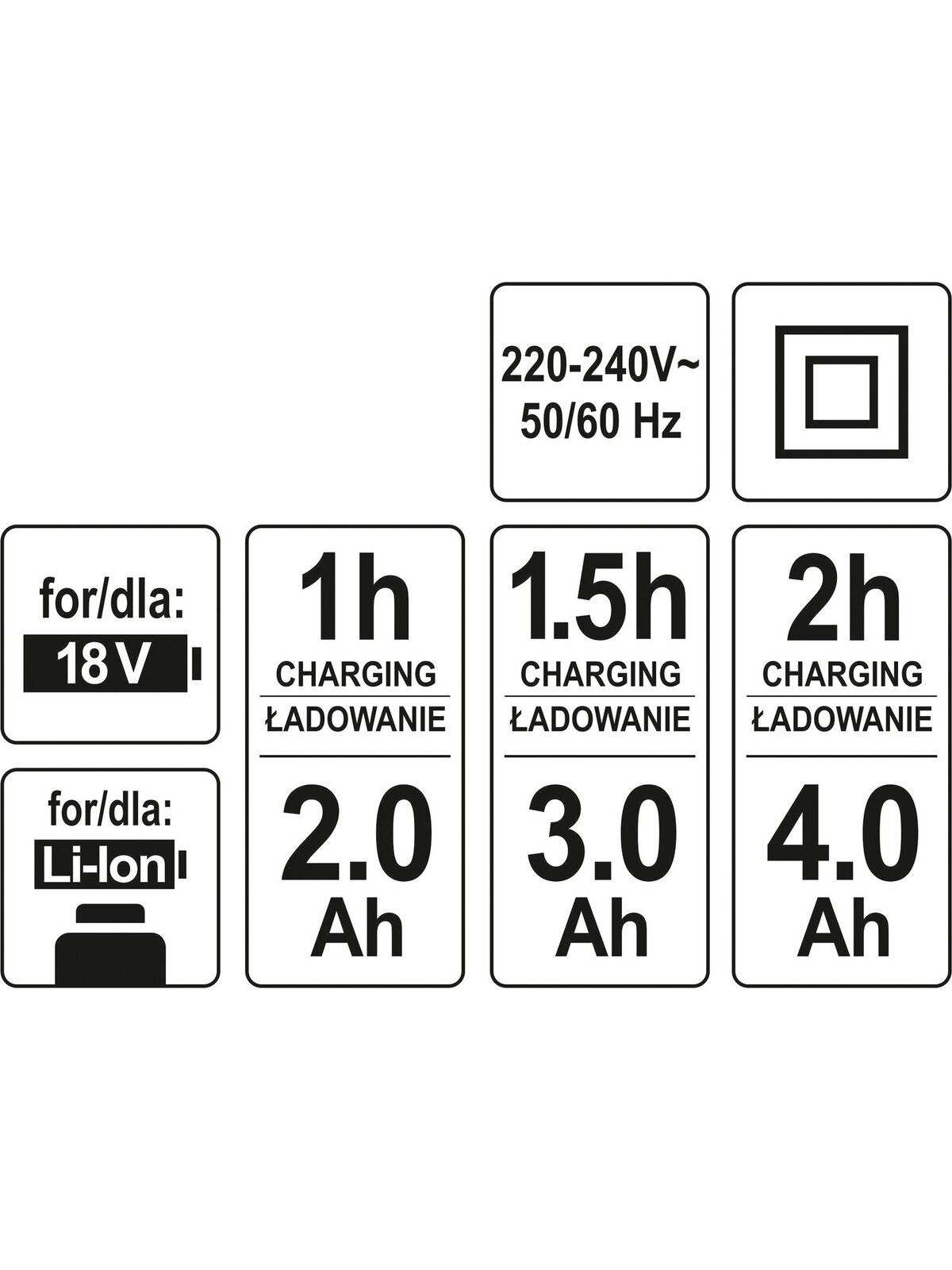 Akumuliatoriaus pakrovėjas 18V Yato 4