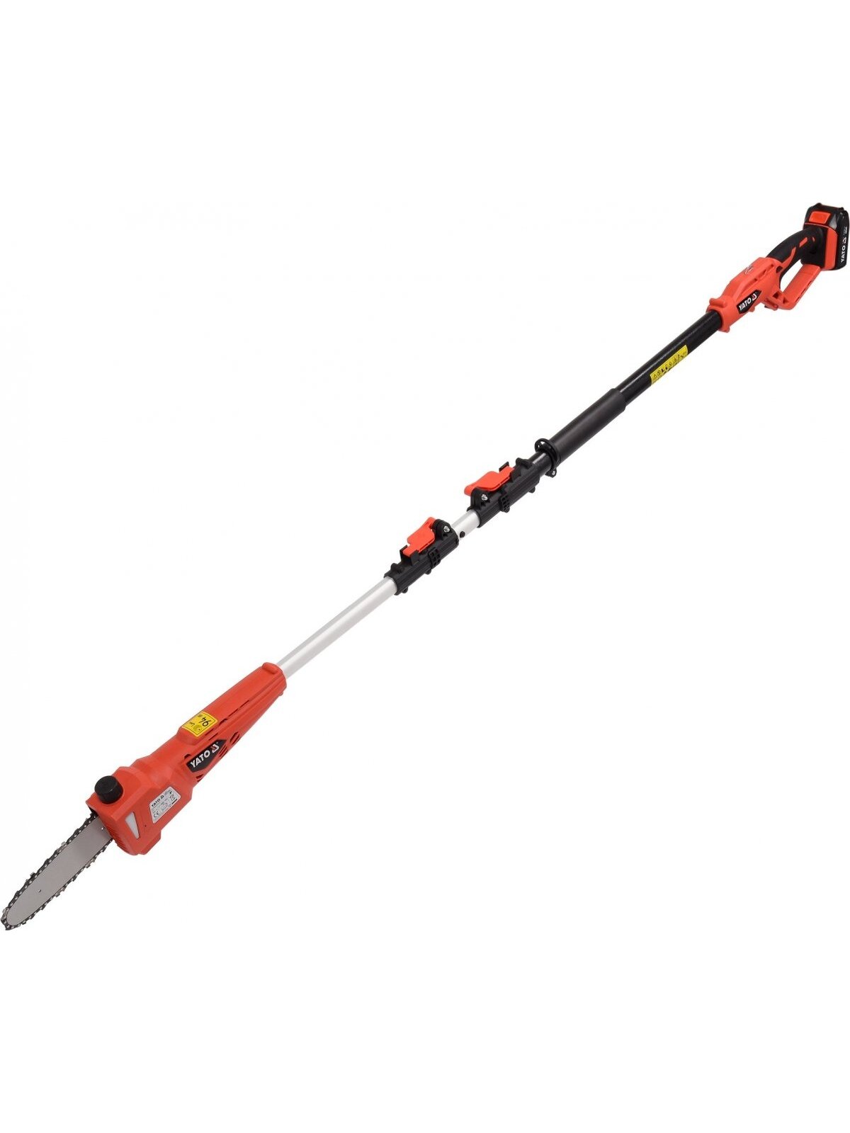 Akumuliatorinis teleskopinis grandininis pjūklas Li-Ion 18V 2Ah Yato | 200-280cm