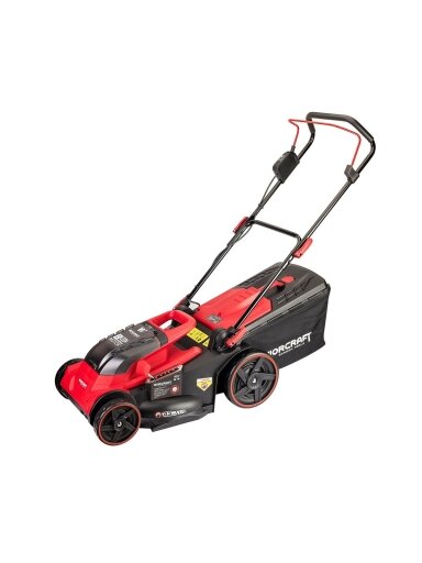 ⬡ Akumuliatorinė vėjapjovė WORCRAFT 40V (20V+20V) LI-ION (CLMS40LiBL, WORCRAFT)