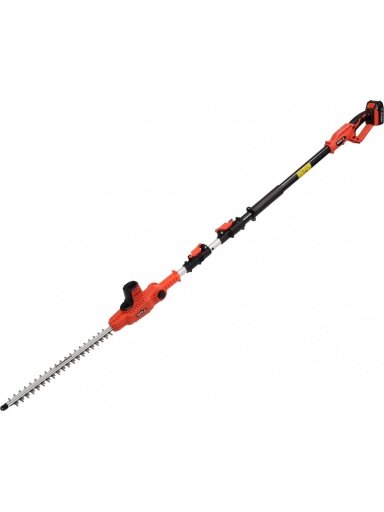 Akumuliatorinės teleskopinės žirklės 207-274cm 18V 2Ah Li-Ion Yato