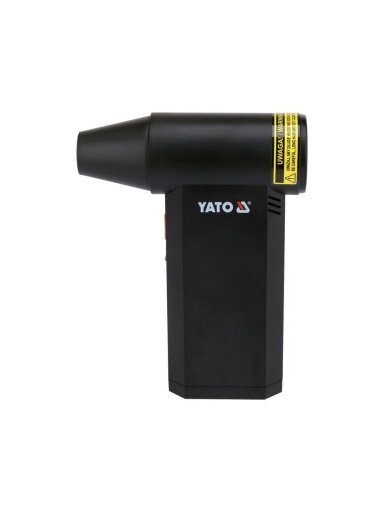⬡ Akumuliatorinis turbo pūstuvas mini 135000 RPM 7.2V LI-ION (YT82938, YATO) ⬡ Akumuliatorinis turbo pūstuvas mini 135000 RPM 7.2V LI-ION (YT82938, YATO)