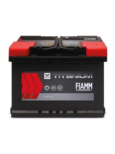 Akumuliatorius Fiamm Black Titanium 55 Ah, 480 A, 12 V