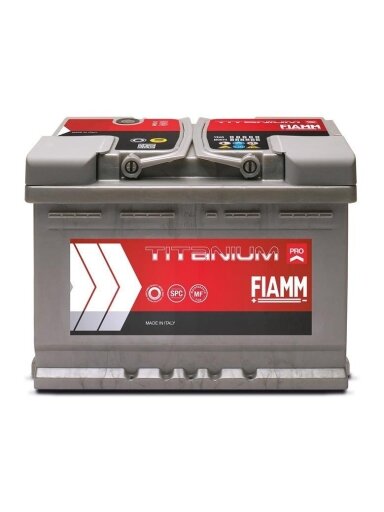 Akumuliatorius Fiamm L3B 71P, 71 Ah, 680 A, 12 V