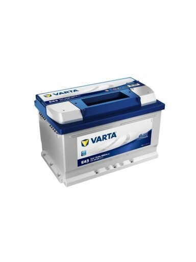 Akumuliatorius Varta BD E43, 72 Ah, 680 A, 12 V