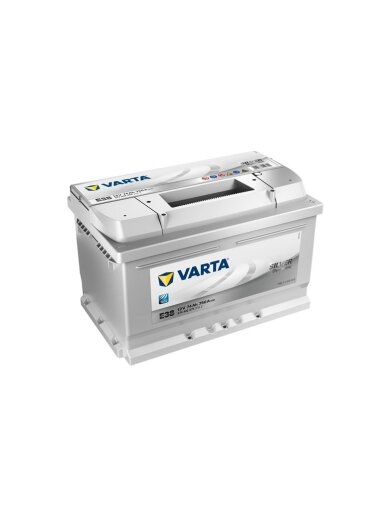 Akumuliatorius Varta SD E38, 74 Ah, 750 A, 12 V