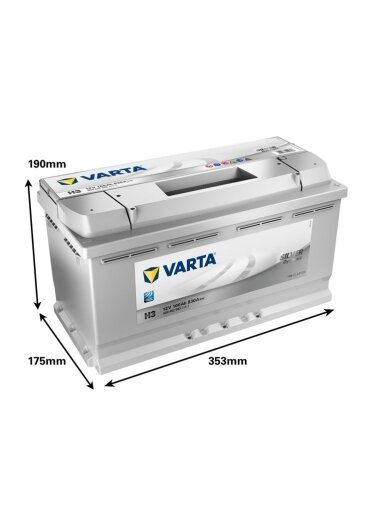 Akumuliatorius Varta SD H3, 100 Ah, 830 A, 12 V Akumuliatorius Varta SD H3, 100 Ah, 830 A, 12 V