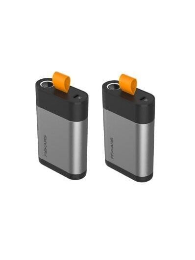 Akumuliatorius Fiskars, 12 V, li-ion, 4000 mAh, 2 vnt.