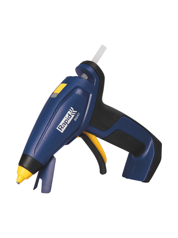 Akumuliatorinis klijų pistoletas BGX7, 7mm, USB įkrovimas, Rapid 17 Akumuliatorinis klijų pistoletas BGX7, 7mm, USB įkrovimas, Rapid 17
