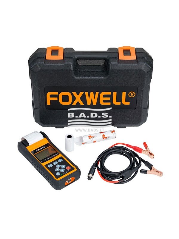 Akumuliatorių analizatorius su spausdintuvu, FOXWELL (BT780, FOXWELL)