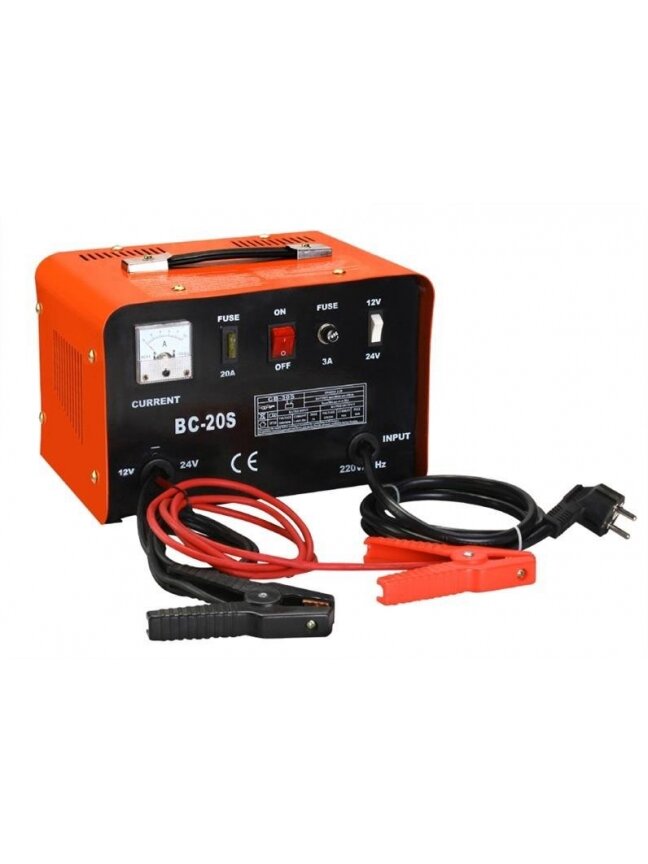 Akumuliatoriaus įkroviklis Filtech BC-20S, 12 - 24 V, 12 A Akumuliatoriaus įkroviklis Filtech BC-20S, 12 - 24 V, 12 A