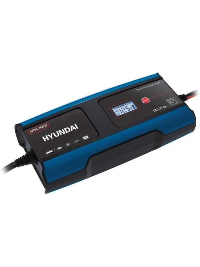 Akumuliatoriaus įkroviklis Hyundai HY810, 12 V, 8 A Akumuliatoriaus įkroviklis Hyundai HY810, 12 V, 8 A