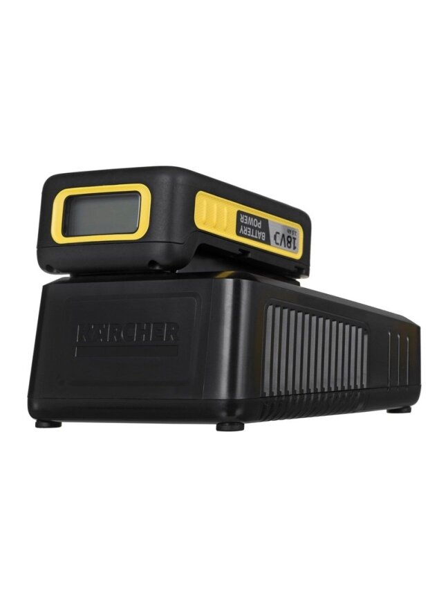 Akumuliatoriaus ir kroviklio komplektas KARCHER 18 V, 2,5 Ah