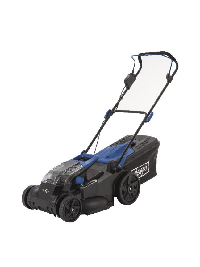 Akumuliatorinė vejapjovė BC-MP430-X 2x20 V, Scheppach Akumuliatorinė vejapjovė BC-MP430-X 2x20 V, Scheppach