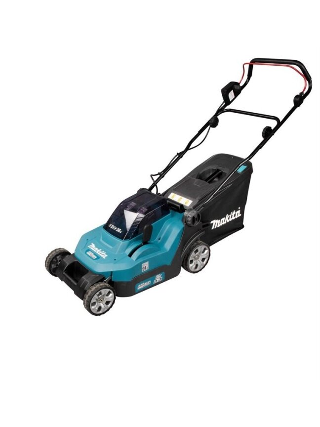 Akumuliatorinė vejapjovė Makita DLM382CM2 2X4Ah 1 Akumuliatorinė vejapjovė Makita DLM382CM2 2X4Ah 1