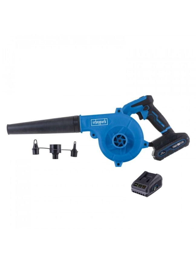Akumuliatorinis dirbtuvių pūstuvas C-WBL180-X – SET S, Scheppach Akumuliatorinis dirbtuvių pūstuvas C-WBL180-X – SET S, Scheppach