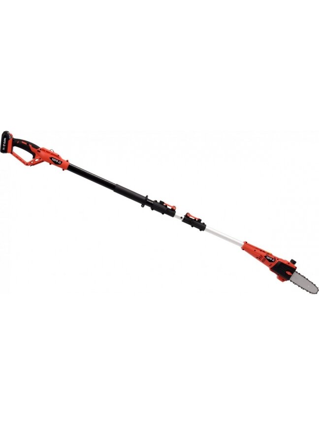 Akumuliatorinis teleskopinis grandininis pjūklas Li-Ion 18V 2Ah Yato | 200-280cm 1