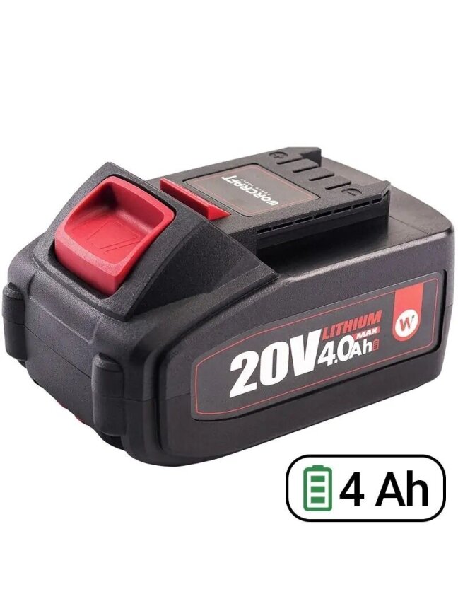⬡ Akumuliatorius akumuliatoriniams įrankiams WORCRAFT 20V 4.0Ah LI-ION (CLB20V40T, WORCRAFT) ⬡ Akumuliatorius akumuliatoriniams įrankiams WORCRAFT 20V 4.0Ah LI-ION (CLB20V40T, WORCRAFT)