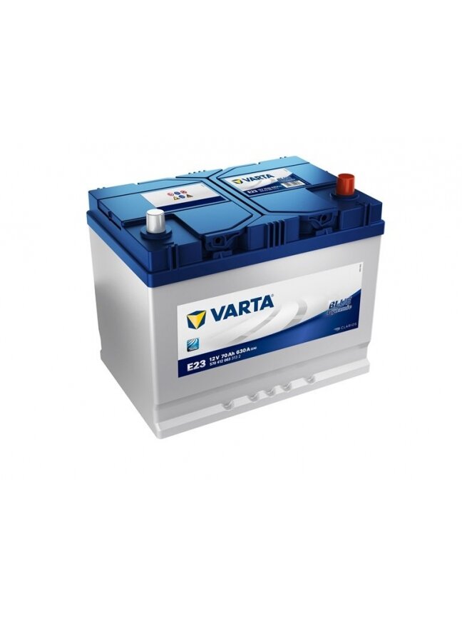 Akumuliatorius Varta BD E23, 70 Ah, 630 A, 12 V Akumuliatorius Varta BD E23, 70 Ah, 630 A, 12 V