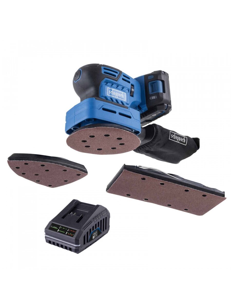 Akumuliatorinis daugiafunkcis šlifuoklis C-MSA3/1-X – SET S, Scheppach Akumuliatorinis daugiafunkcis šlifuoklis C-MSA3/1-X – SET S, Scheppach