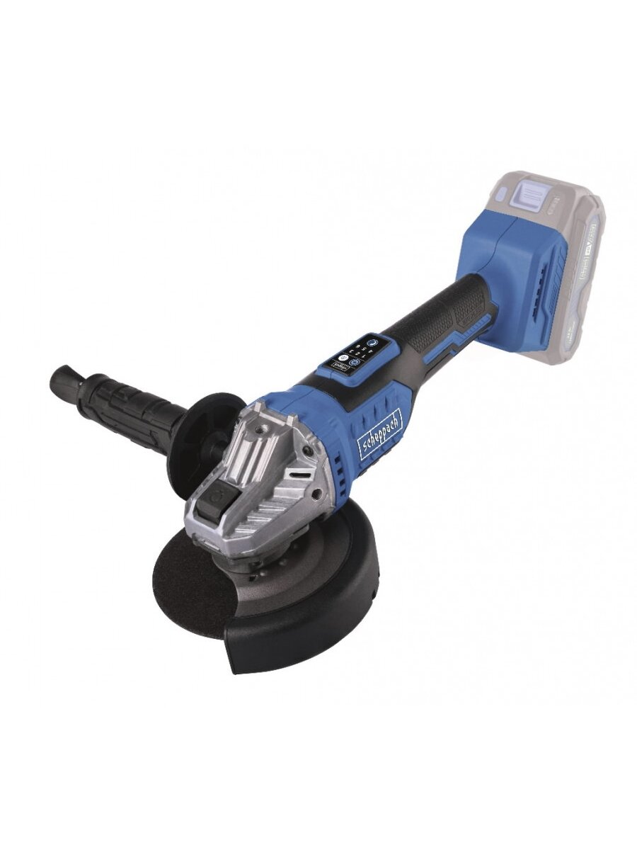 Akumuliatorinis kampinis šlifuoklis BC-AG125-X 20V, korpusas, Scheppach 1
