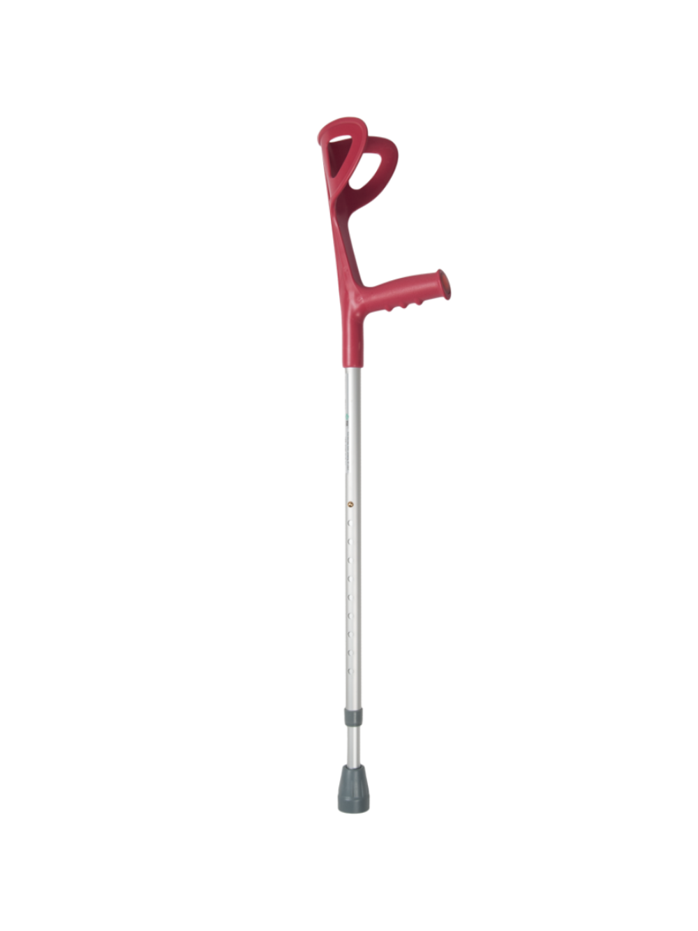 Alkūninis Ramentas 73.6-96,5cm Aukščio Raudonas 2 Alkūninis Ramentas 73.6-96,5cm Aukščio Raudonas 2