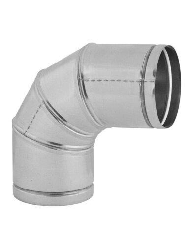 Alkūnė DARCO KNS/90 D125 karšto oro skirstymo sistemai