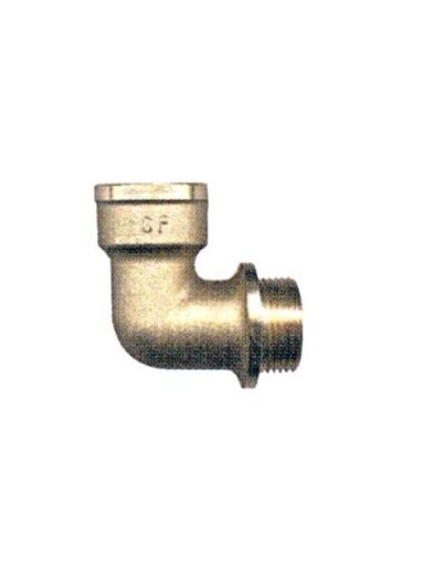 Alkūnė TMD brass, 3/4", 90°, vidinis/išorinis sriegis