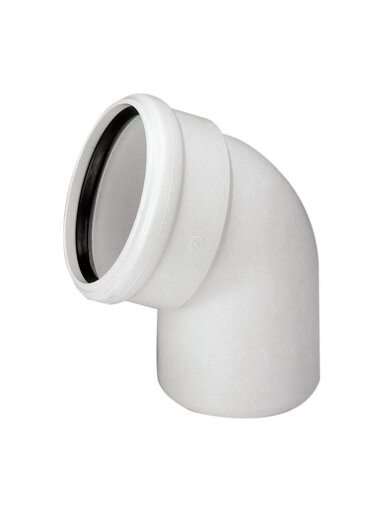Alkūnė vidaus kanalizacijai Magnaplast Skolan, 58 mm, 87 °