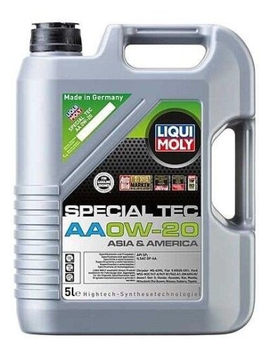ALY VARIK LIQUI MOLY SPEC TEC AA 0W20 5L