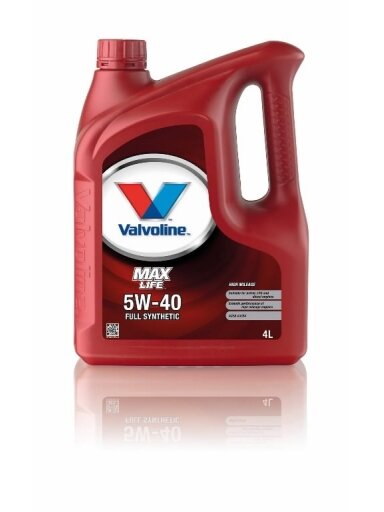 Alyva varikliui MAXLIFE 5W40 4L, Valvoline