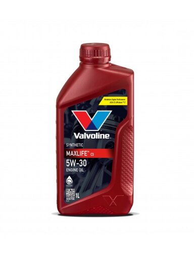 Alyva varikliui MAXLIFE C3 5W30 1L, Valvoline