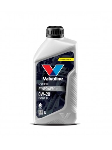 Alyva varikliui  SYNPOWER FE 0W20 1L, Valvoline