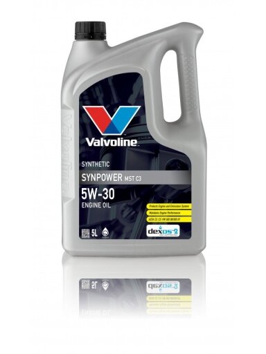 Alyva varikliui SYNPOWER MST C3 5W30 5L, Valvoline