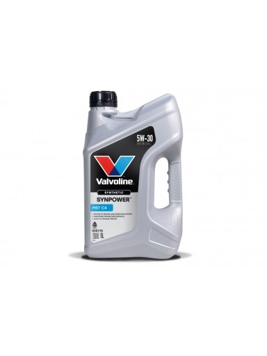 Alyva varikliui SYNPOWER MST C4 5W30 5L, Valvoline