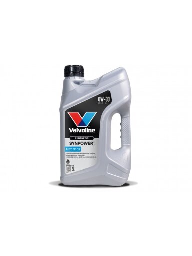 Alyva varikliui Synpower MST FE C2 0W30 5L, Valvoline