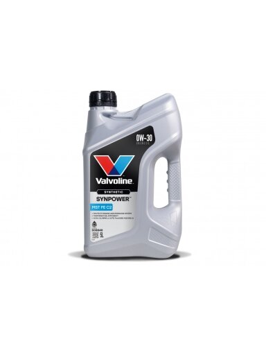 Alyva varikliui Synpower MST FE C2 0W30 5L, Valvoline